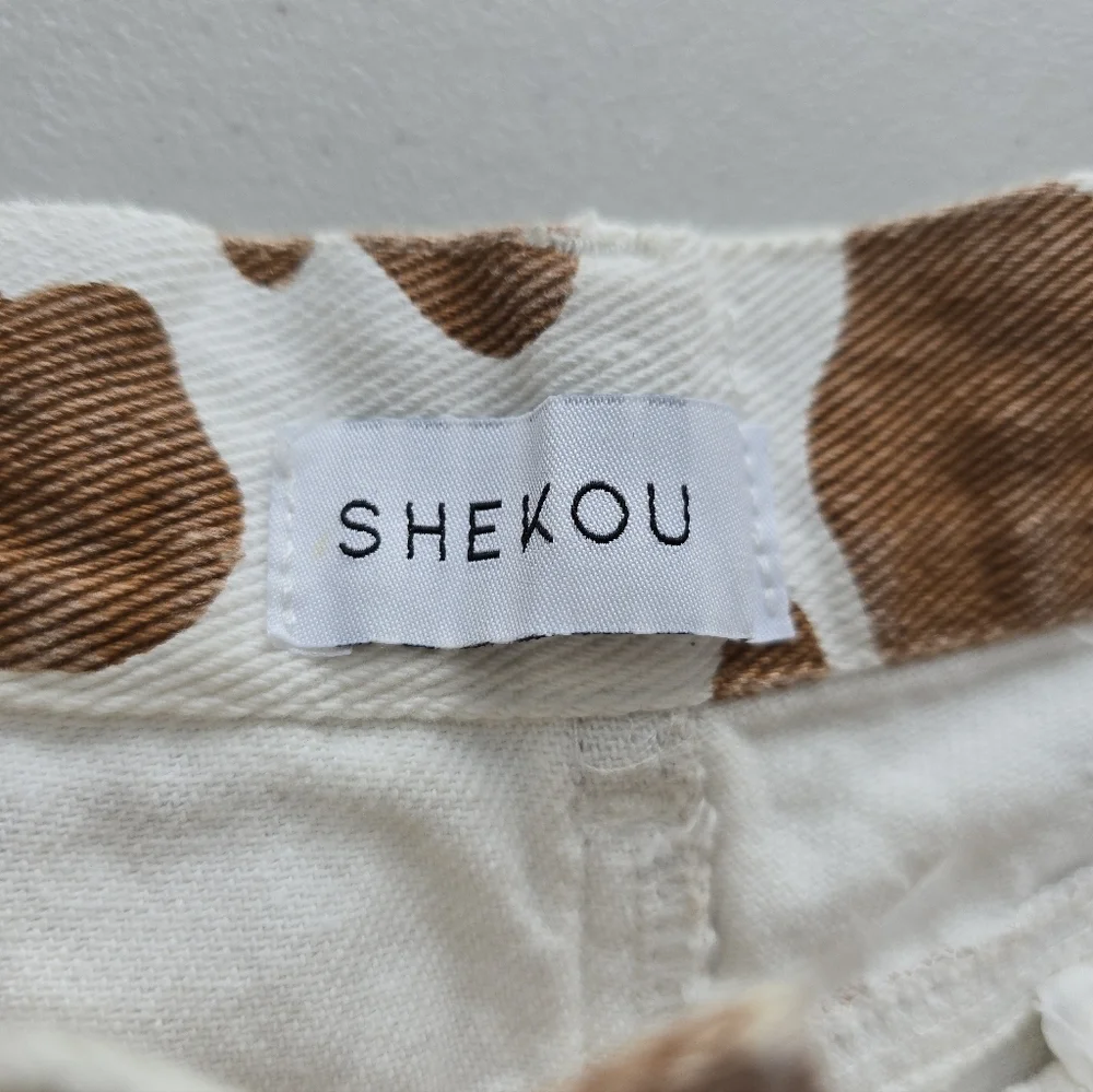 Shekou Giraffe Print Jeans 6 - Picture 3 of 6